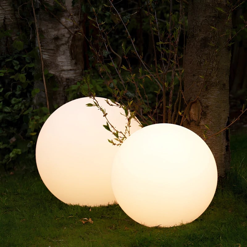 Outdoor Globe Lights with Cordless Frosted Design and Weather Resistant Portable Garden Lighting - Image 23