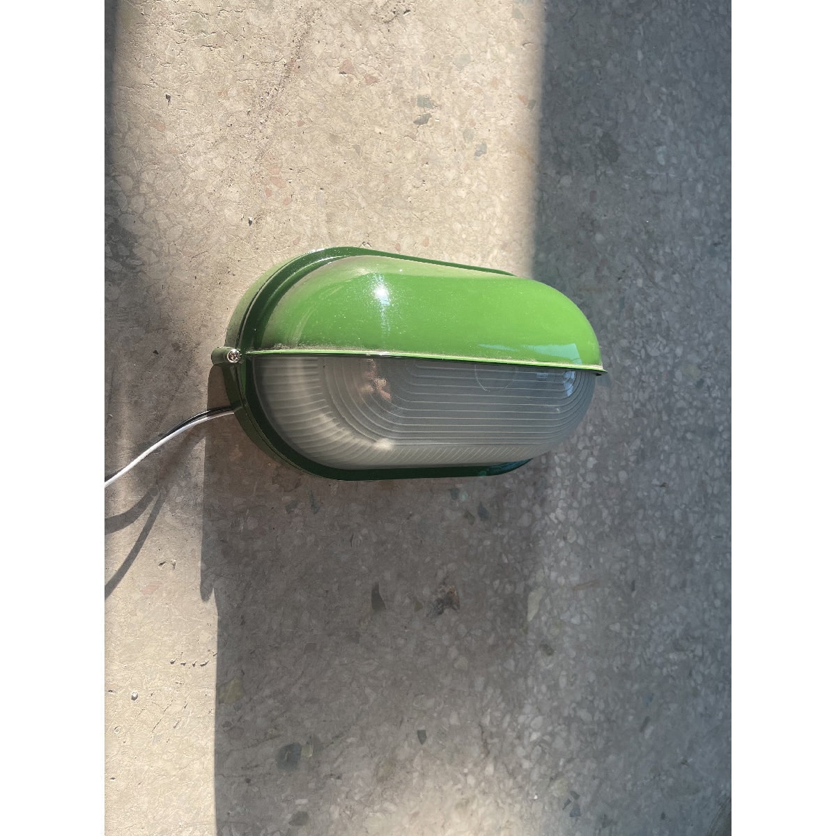 Outdoor Industrial Wall Light with Oval Bulkhead Design and Ribbed Glass Diffuser - Image 30