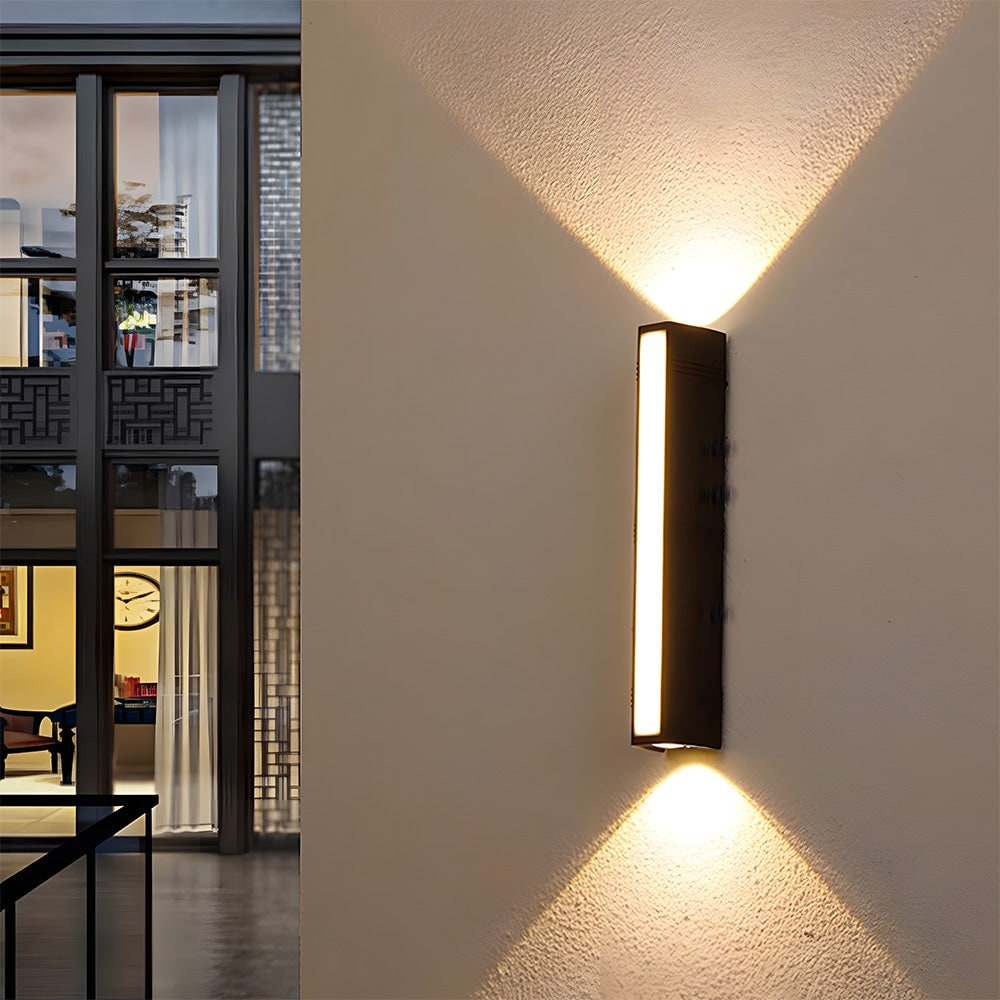 Outdoor Wall Sconce LED with Up and Down Lighting Weather-Resistant - Image 12