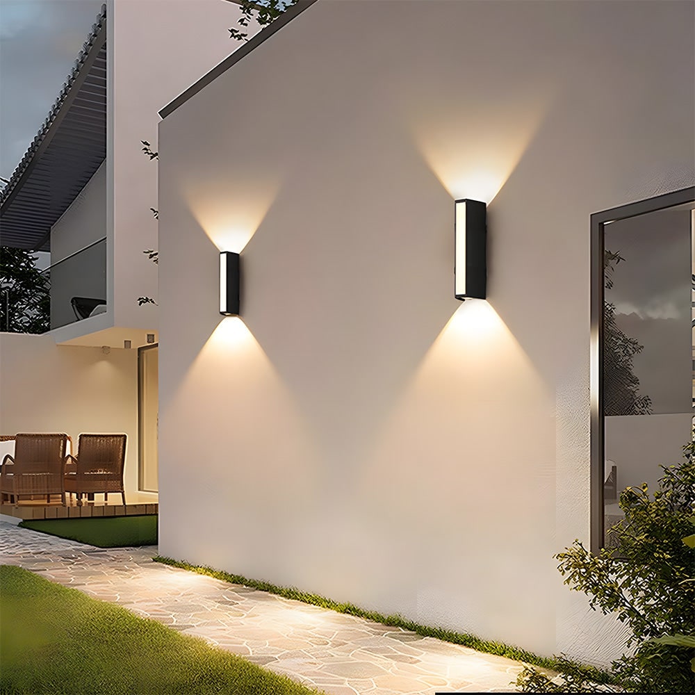 Outdoor Wall Sconce LED with Up and Down Lighting Weather-Resistant - Image 3