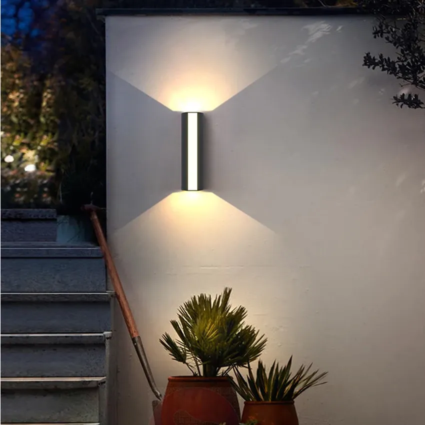 Outdoor Wall Sconce LED with Up and Down Lighting Weather-Resistant - Image 4