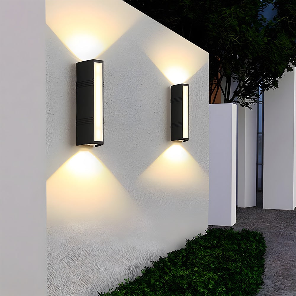 Outdoor Wall Sconce LED with Up and Down Lighting Weather-Resistant - Image 5