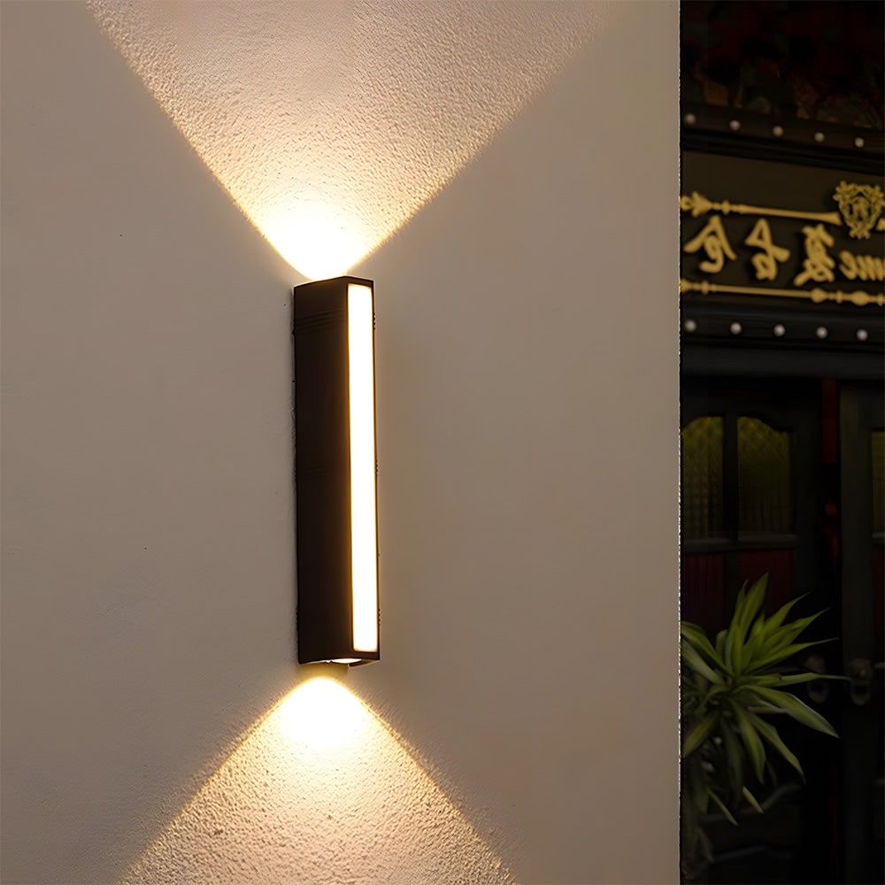 Outdoor Wall Sconce LED with Up and Down Lighting Weather-Resistant - Image 8