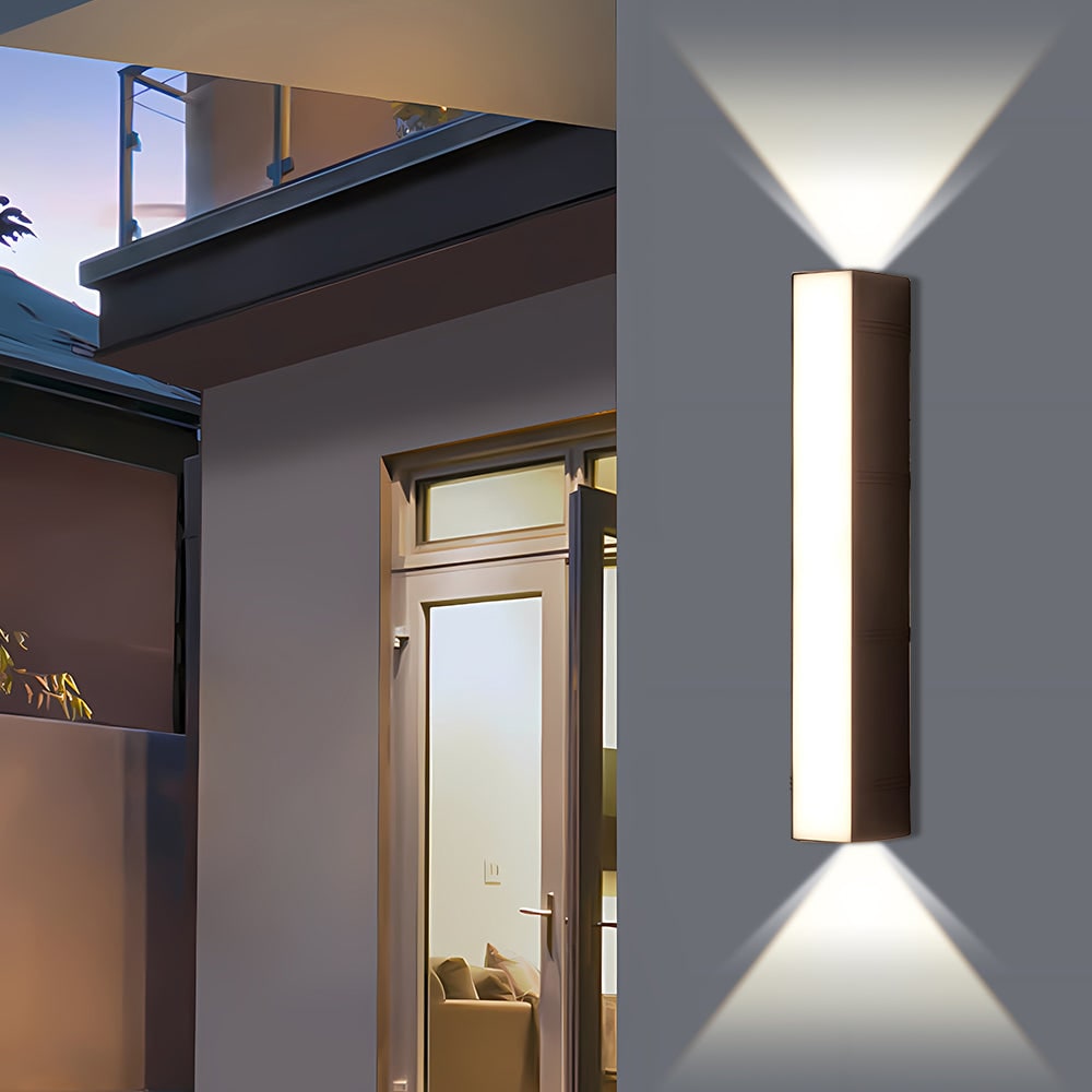 Outdoor Wall Sconce LED with Up and Down Lighting Weather-Resistant - Image 9