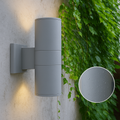 Outdoor Wall Sconce with Up and Down LED Lighting and Die-Cast Aluminum Housing - Image 3