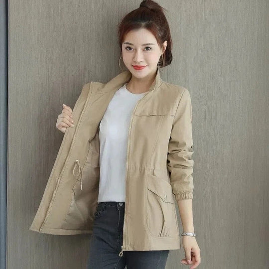 Women's Belted Trench Coat