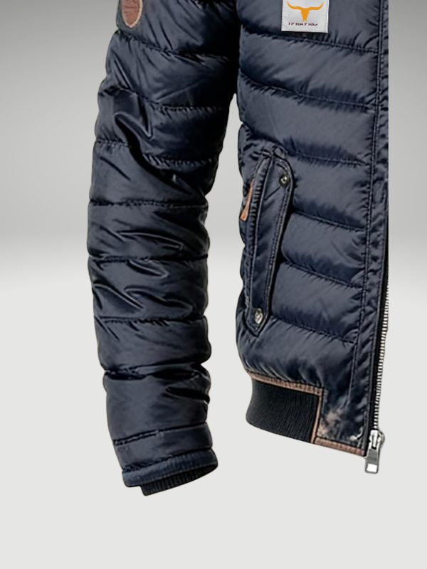 Men's Padded Bomber Jacket