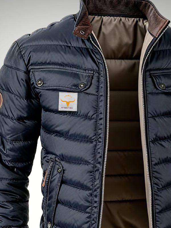 Men's Padded Bomber Jacket