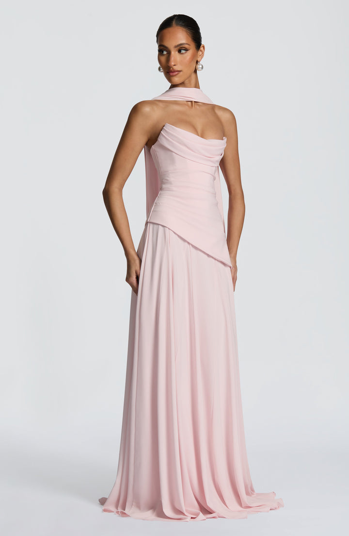 Women's Cowl Neck Maxi Dress