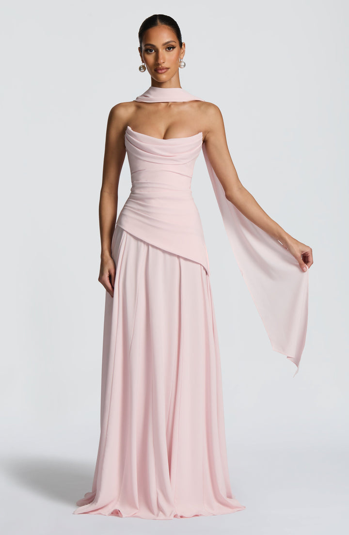 Women's Cowl Neck Maxi Dress