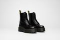 Platform Combat Boots Lace-Up with Chunky Sole and Ankle Support - Image 1