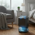 Portable Dehumidifier with Quiet Operation and Transparent Water Tank for Bedrooms - Image 1