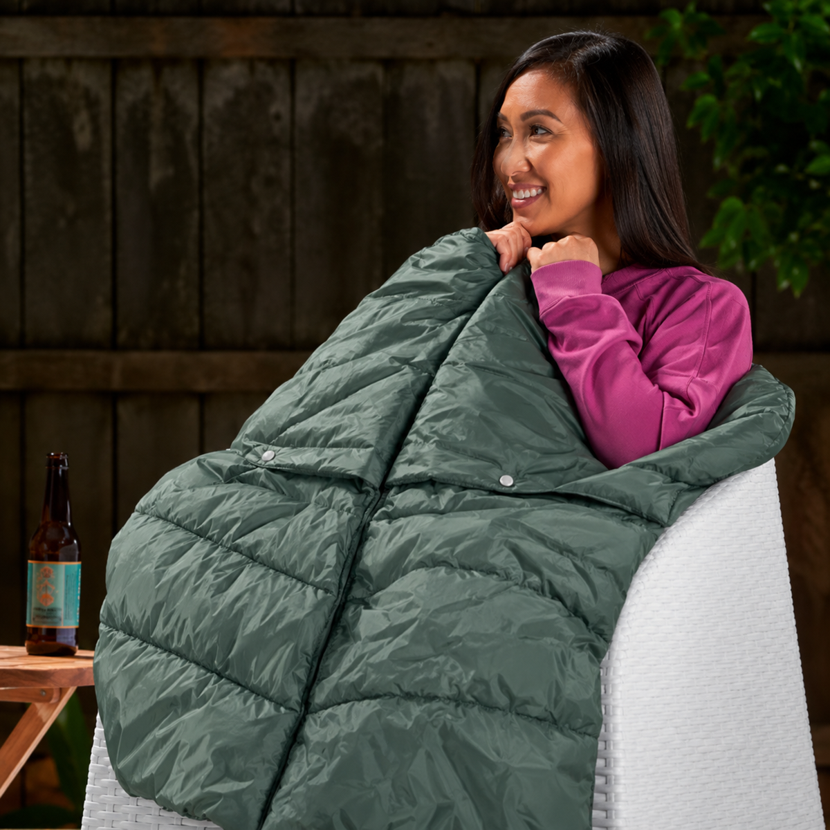 Portable Heated Blanket with USB Power Bank Three Heat Zones and Quilted Fleece - Image 14