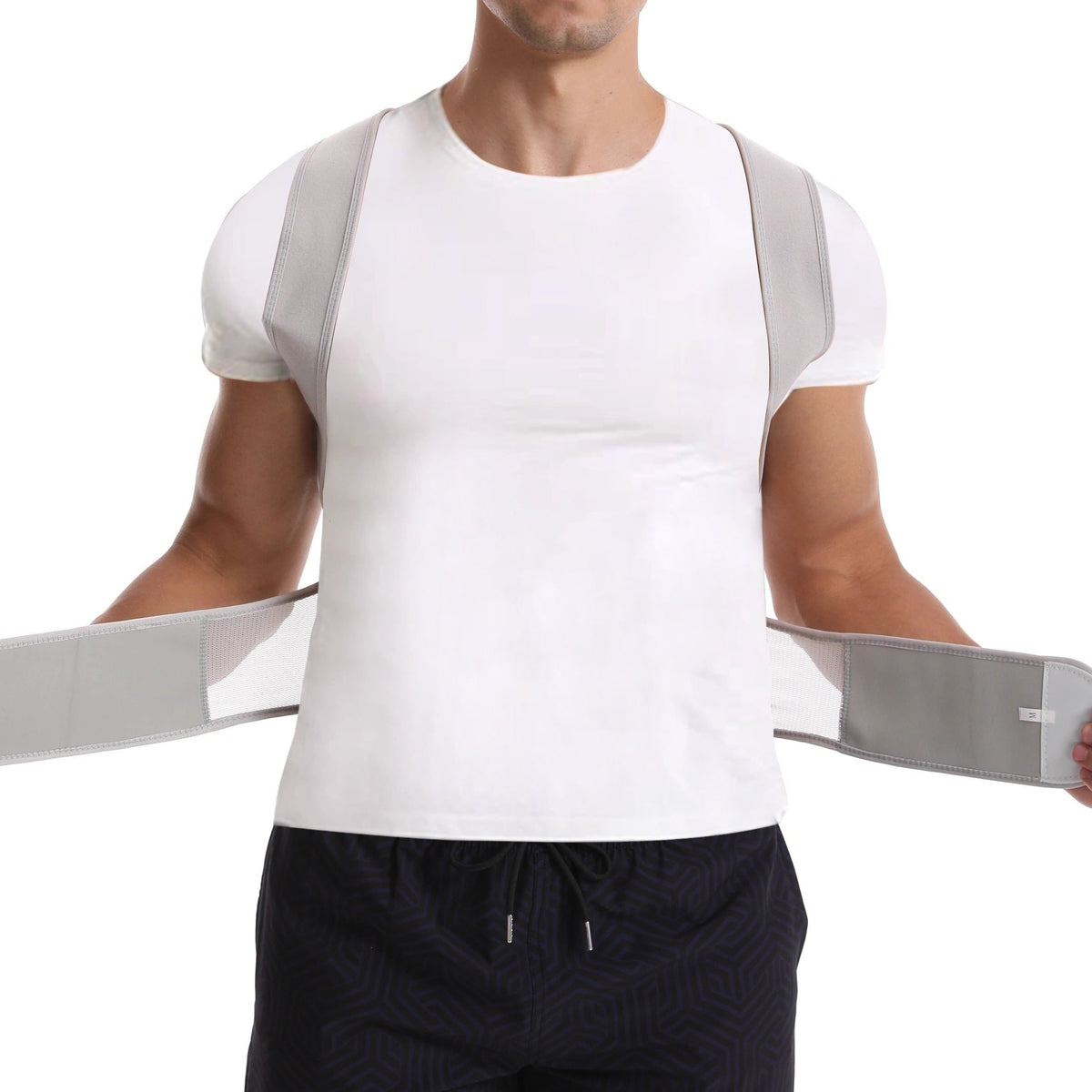 Posture Corrector Back Brace with Lumbar Support and Adjustable Mesh Straps - Image 8