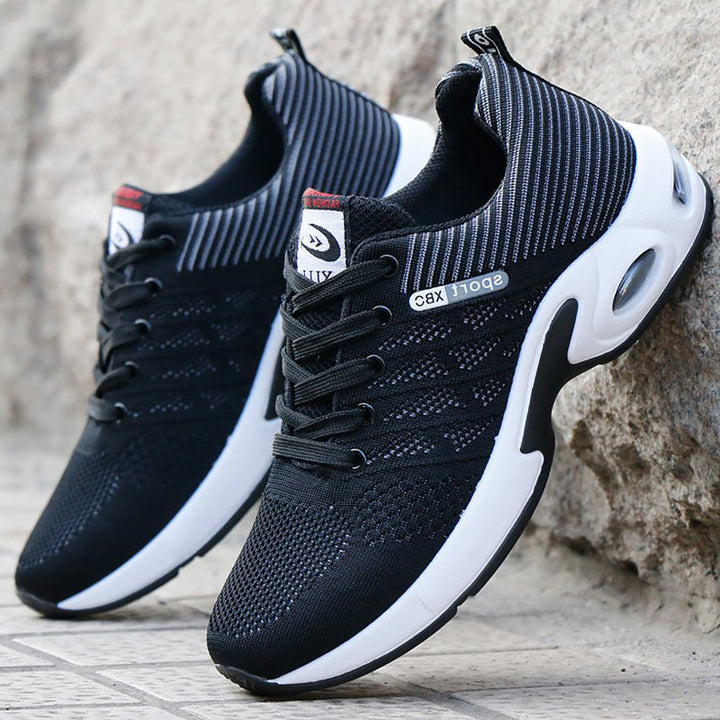 Men's Mesh Lace-Up Trainers