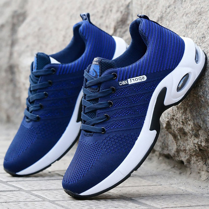Men's Mesh Lace-Up Trainers