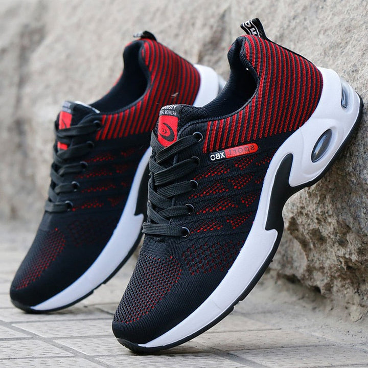 Men's Mesh Lace-Up Trainers