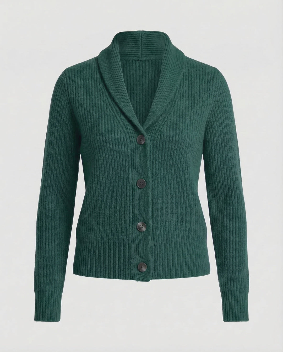 Women's Lapel Collar Knit Cardigan