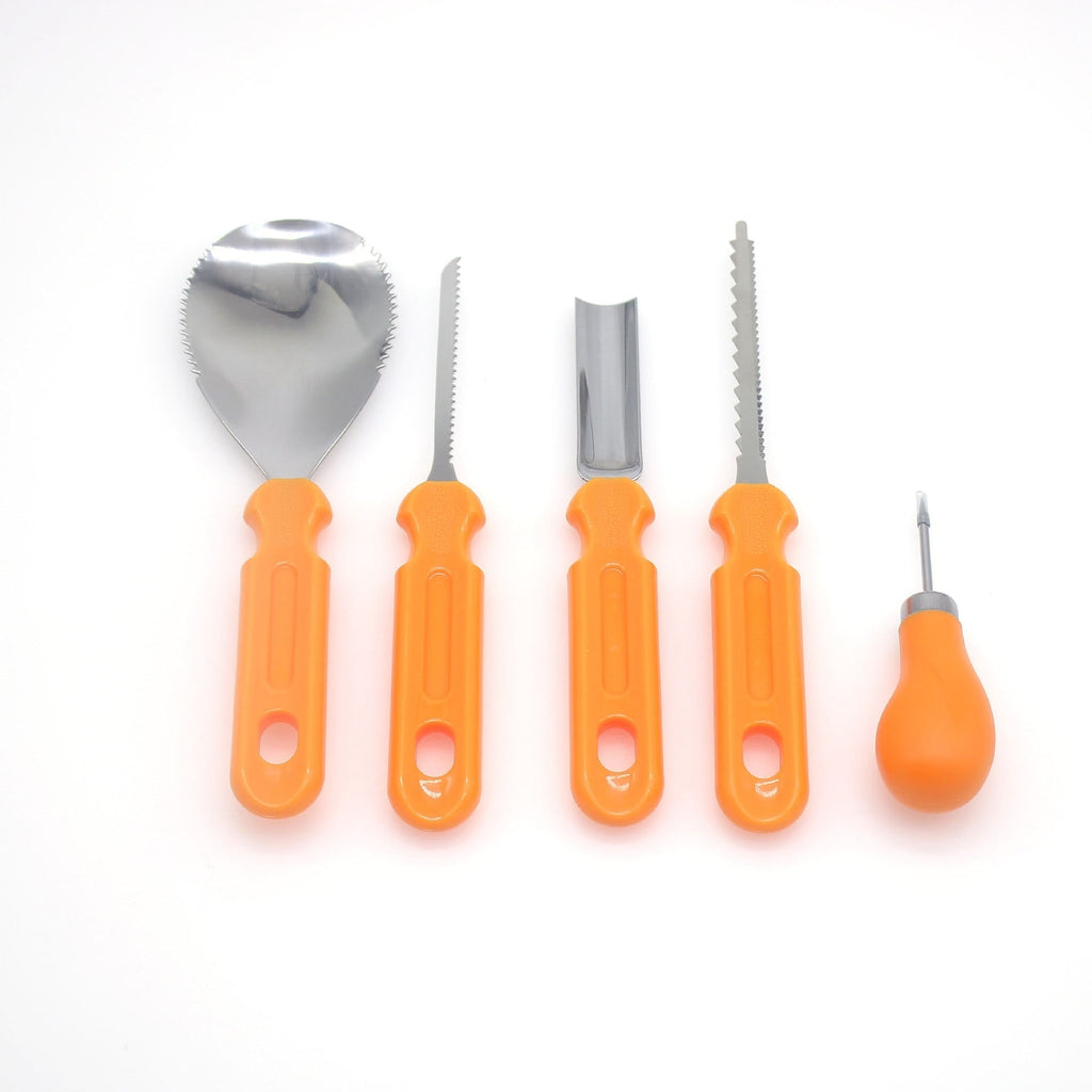 Pumpkin Carving Kit with Stainless Steel Tools Saw Scoop and Storage Case - Image 6