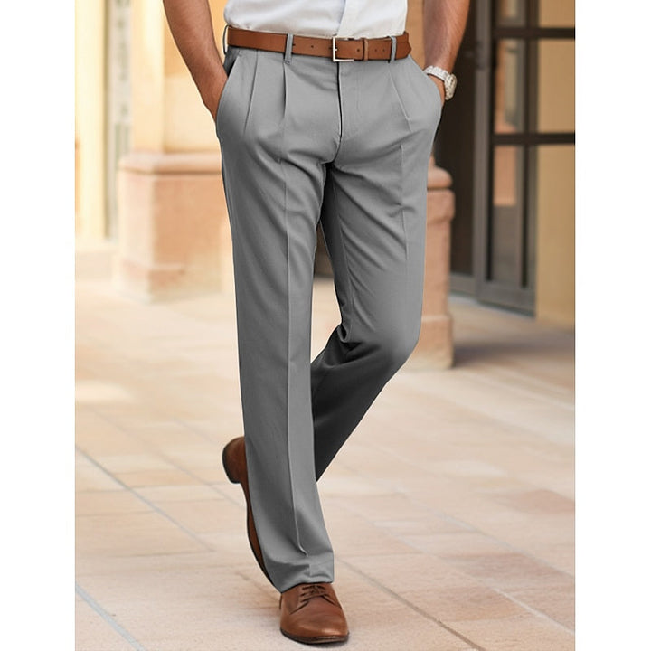 Men's Straight-Leg Trousers