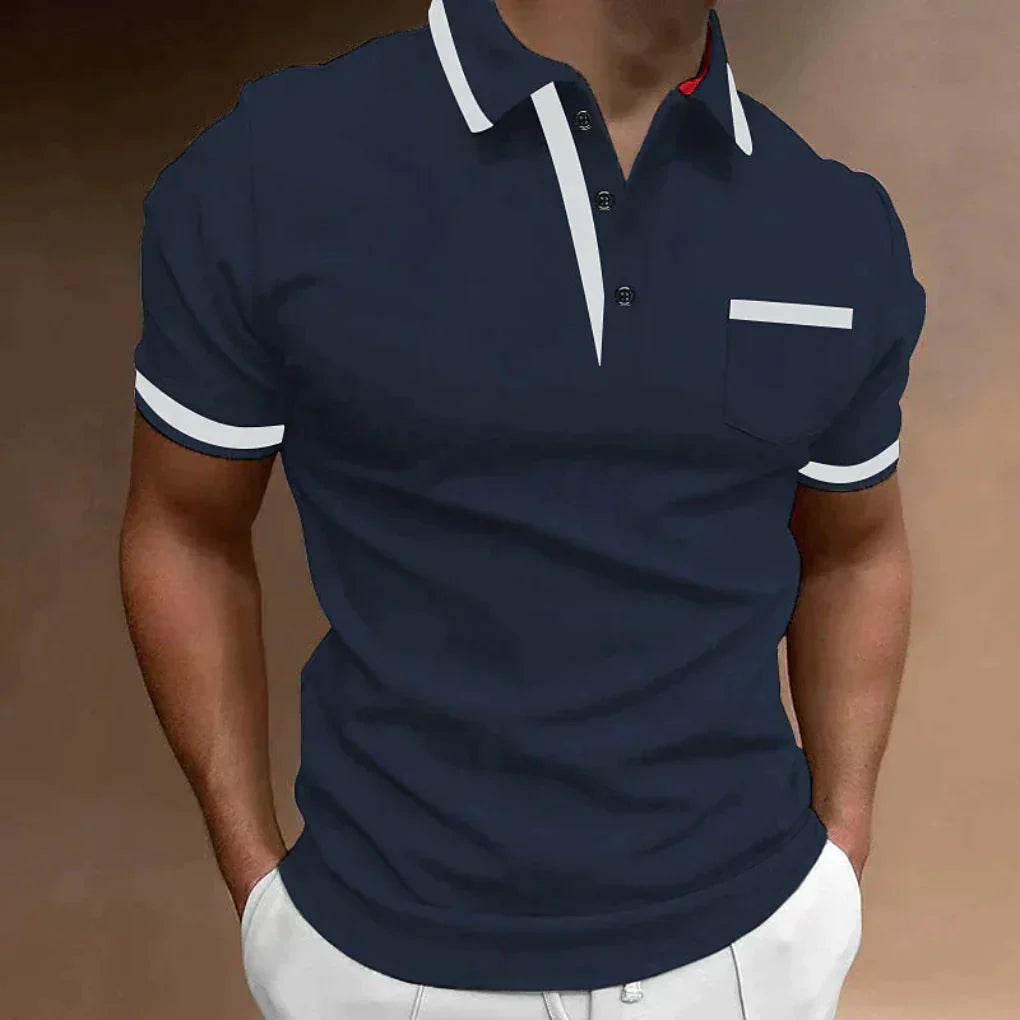 Mateusz | Men's Elegant Polo Shirt