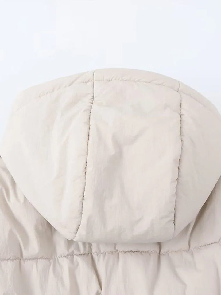 Women's Cropped Quilted Puffer Jacket
