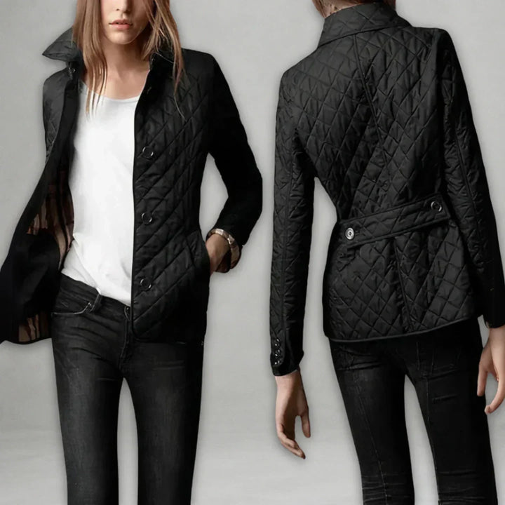 Women's Quilted Blazer Jacket
