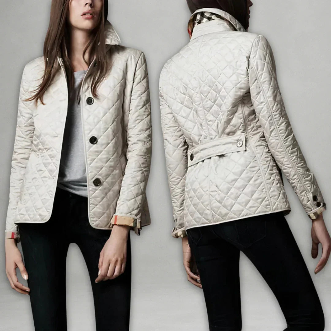 Women's Quilted Blazer Jacket