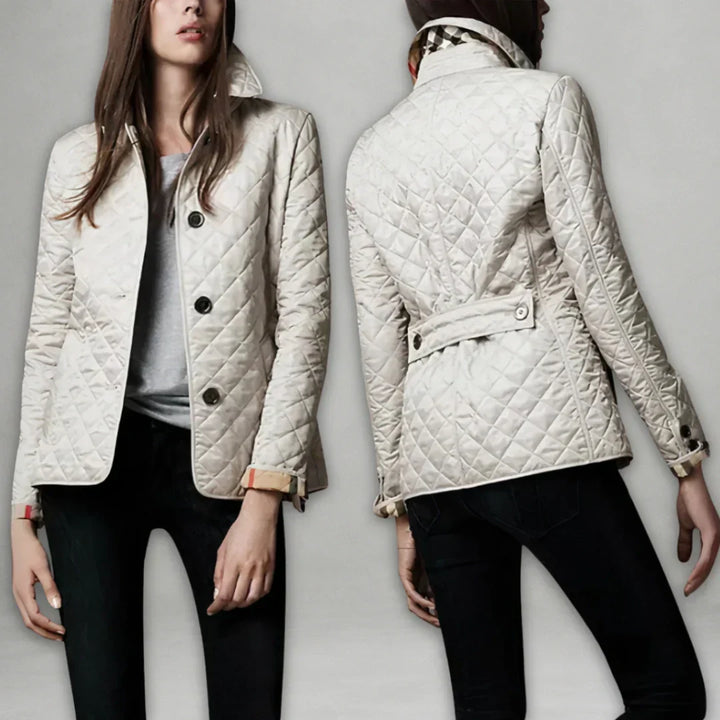 Women's Quilted Blazer Jacket