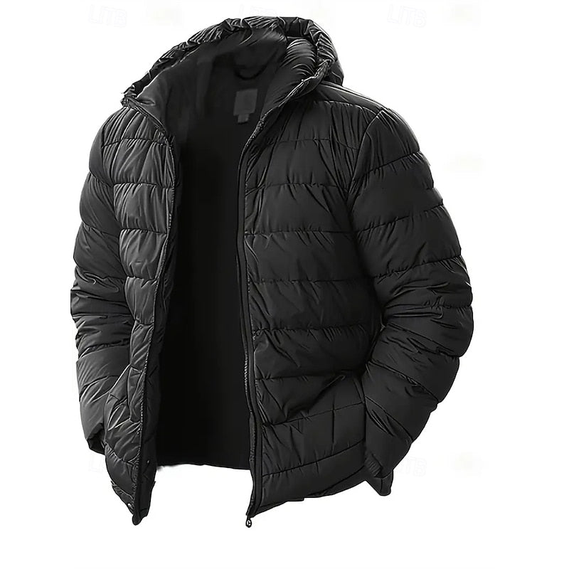 Men's Hooded Padded Winter Jacket