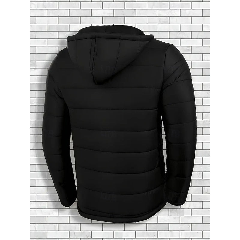 Men's Hooded Padded Winter Jacket
