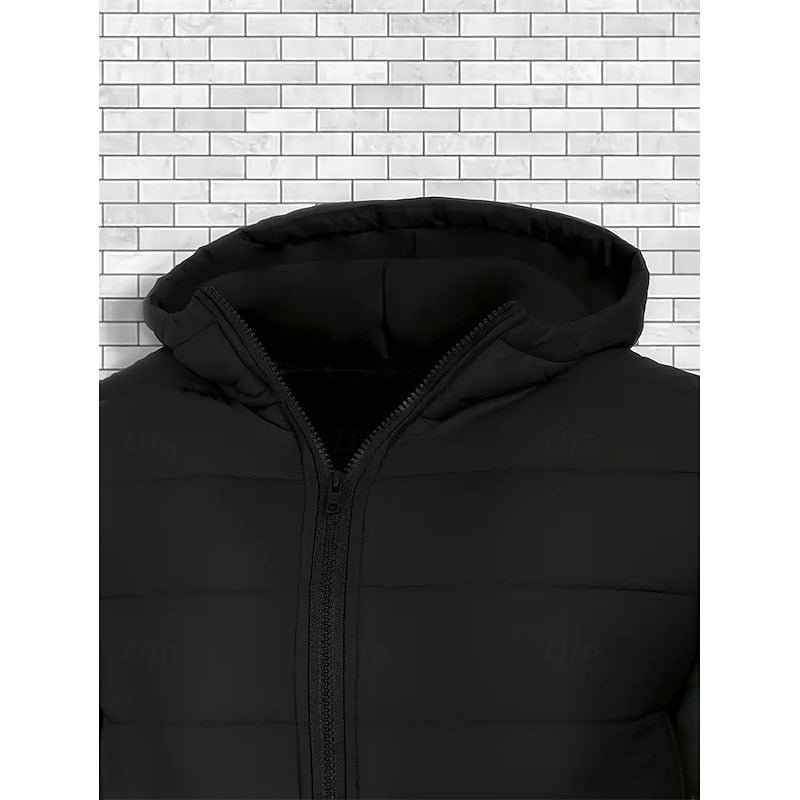 Men's Hooded Padded Winter Jacket