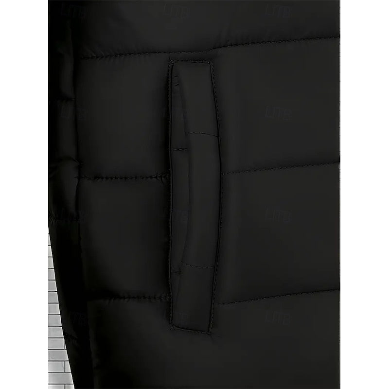 Men's Hooded Padded Winter Jacket