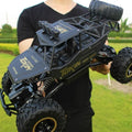 Rc Monster Truck with Four Wheel Drive Rock Crawler Suspension and All-Terrain Tires - Image 3