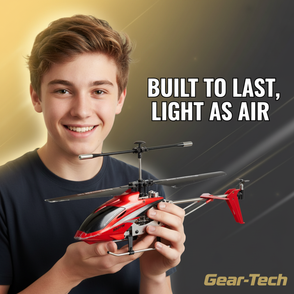 Rc Remote Control Helicopter with Dual Rotors Crash-Resistant Metal Frame and Stable Hovering - Image 15