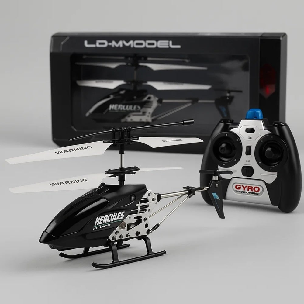 Rc Remote Control Helicopter with Dual Rotors Crash-Resistant Metal Frame and Stable Hovering - Image 24