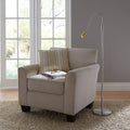 Reading Floor Lamp with Adjustable Gooseneck Focused LED Beam and Brushed Metal Finish - Image 3