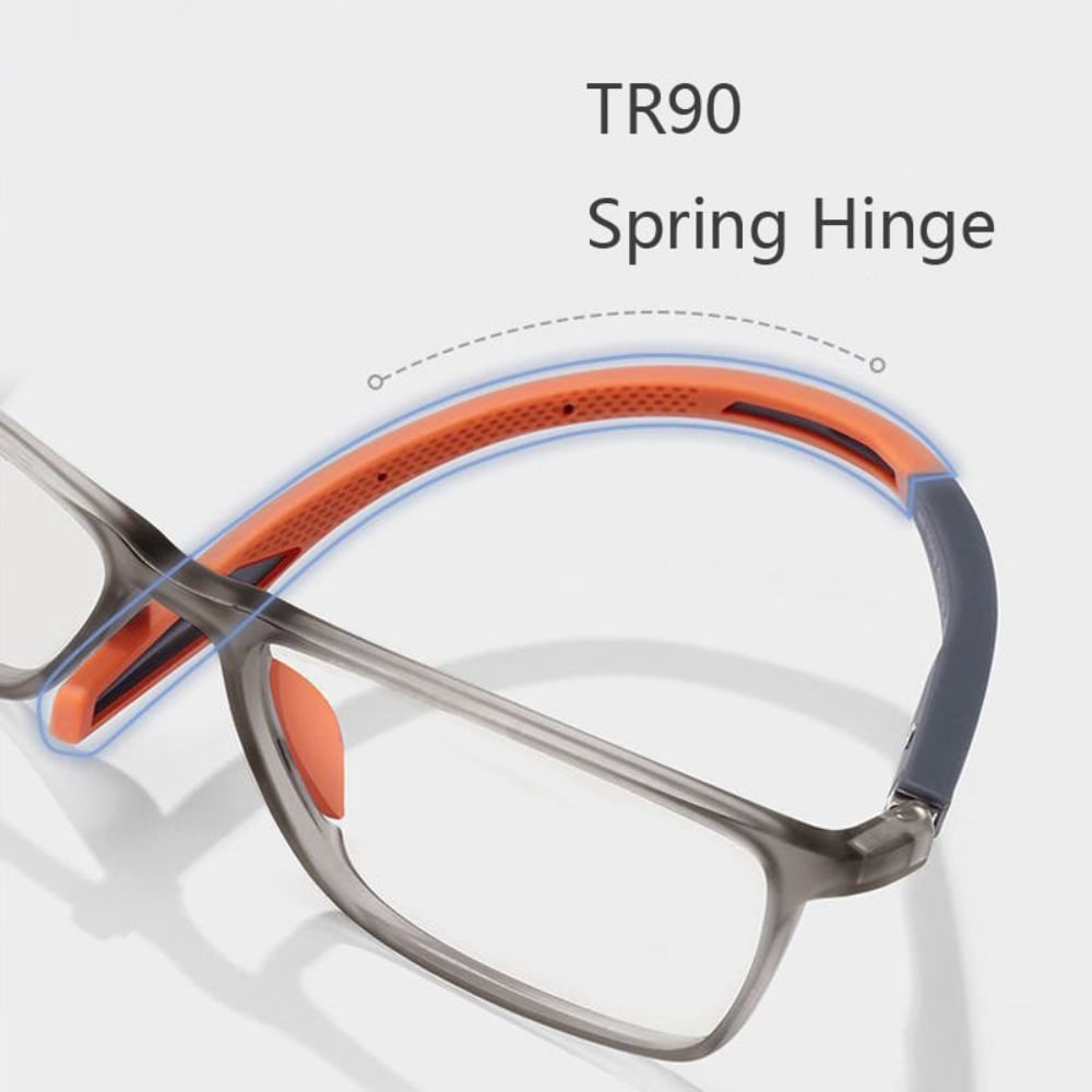Reading Glasses with Light Blocking Lenses and Flexible Rectangular Frame - Image 3