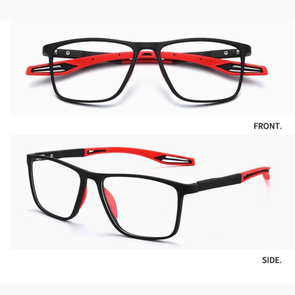 Reading Glasses with Light Blocking Lenses and Flexible Rectangular Frame - Image 5