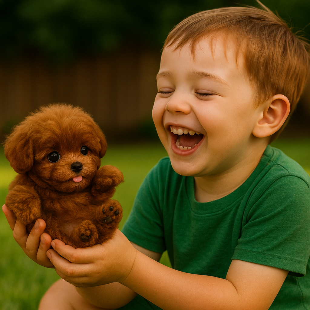 Realistic Plush Dog Toy with Walking Movements and Soft Stuffed Construction - Image 2