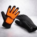Rechargeable Heated Gloves with Waterproof Touchscreen and Textured Grip - Image 1
