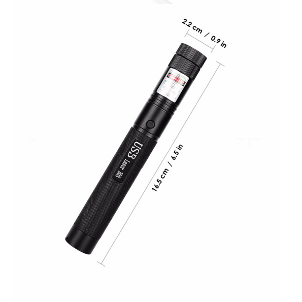 Rechargeable Laser Pointer with High Power Pen and Adjustable Beam for Presentations - Image 8
