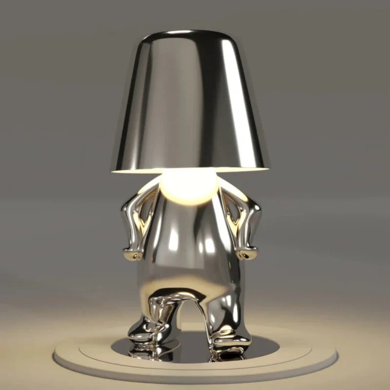 Rechargeable Touch Control Table Lamp with Cordless Design and Metallic Finish - Image 16
