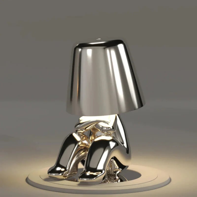 Rechargeable Touch Control Table Lamp with Cordless Design and Metallic Finish - Image 19