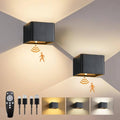 Rechargeable Wall Sconce with Motion Sensor Remote Control and Dimmable LED Lighting - Image 1