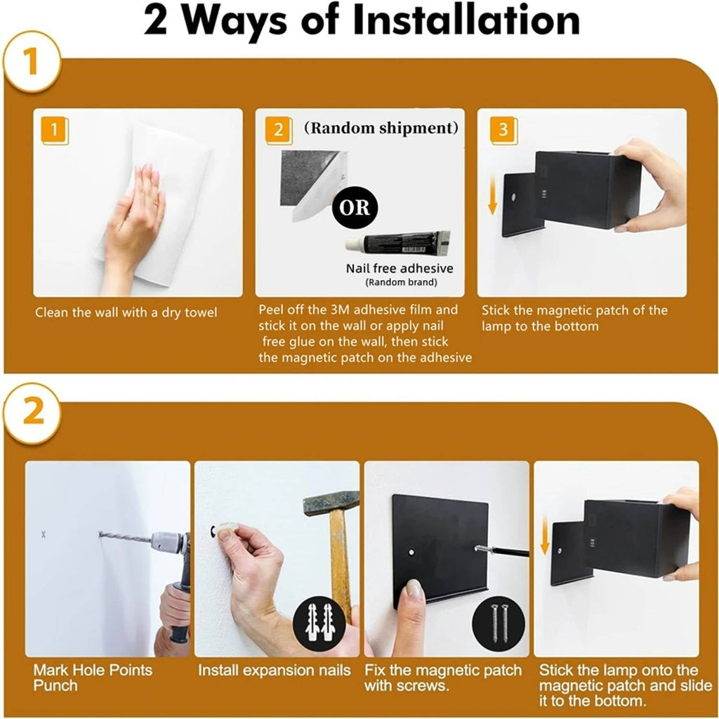 Rechargeable Wall Sconce with Motion Sensor Remote Control and Dimmable LED Lighting - Image 4