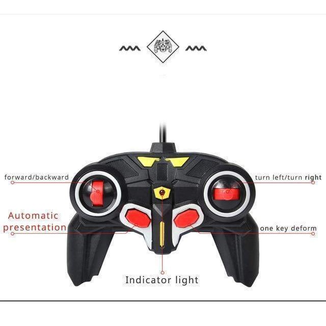 Remote Control Transformer Car with LED Lights and Sound Effects - Image 10