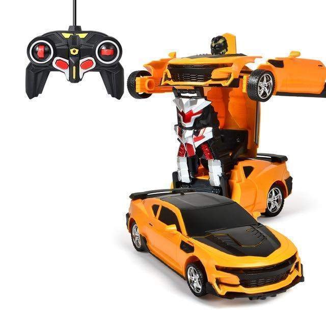 Remote Control Transformer Car with LED Lights and Sound Effects - Image 16