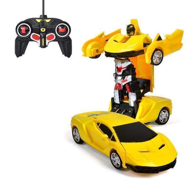 Remote Control Transformer Car with LED Lights and Sound Effects - Image 17