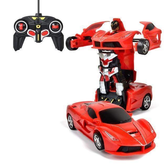 Remote Control Transformer Car with LED Lights and Sound Effects - Image 18